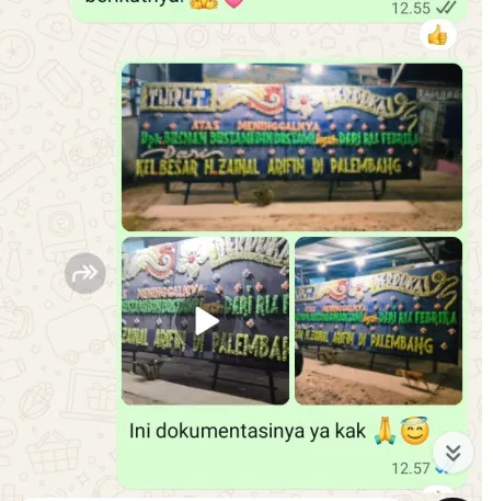 Pengiriman Papan Bunga Duka Sawah Abah Bogor