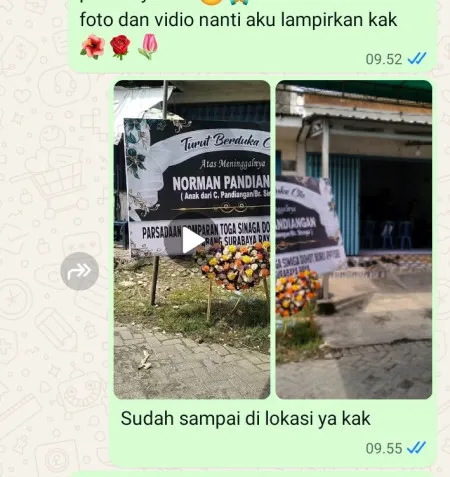 Pengiriman Karangan Bunga Sawah Abah Bogor